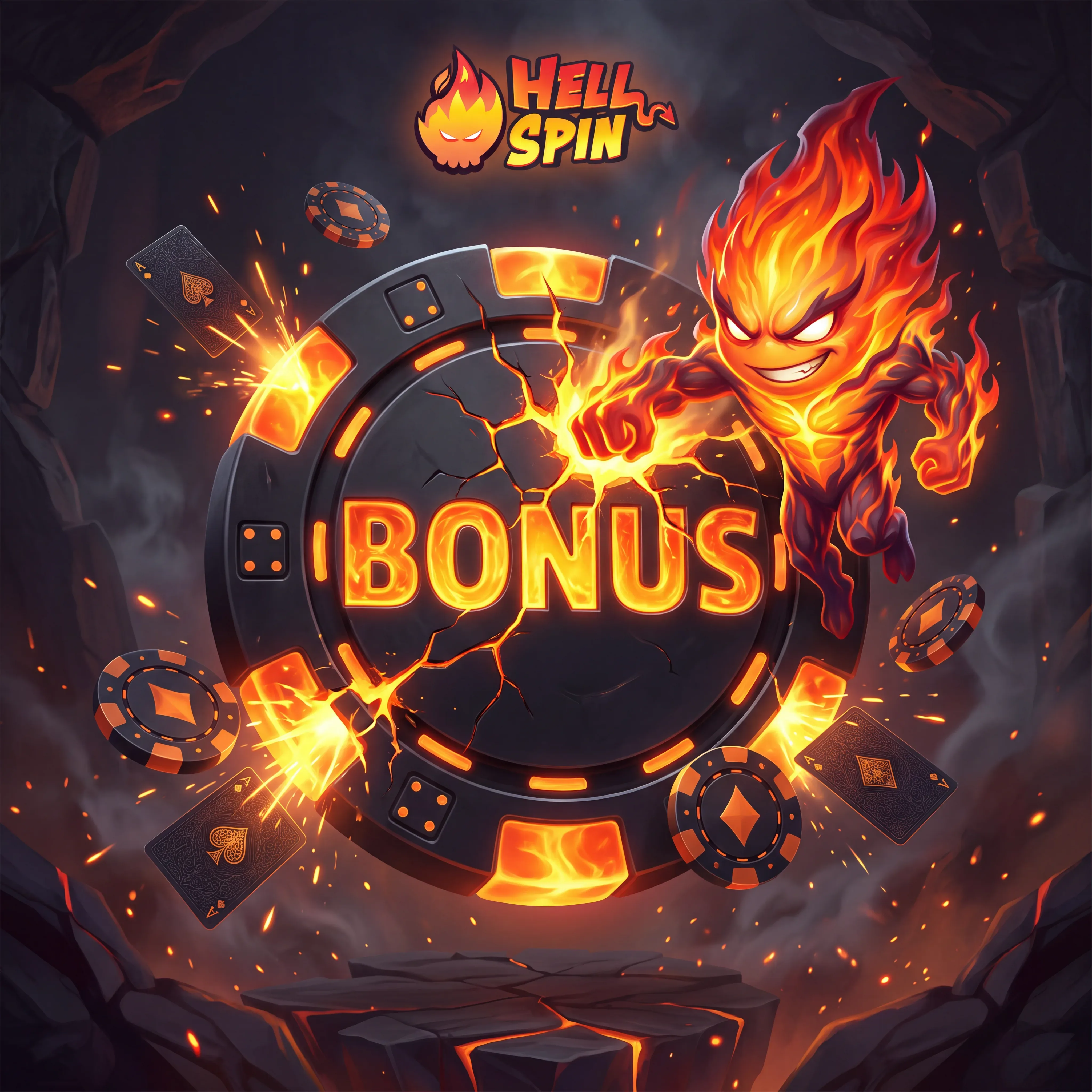 Hellspin welcome bonus artwork
